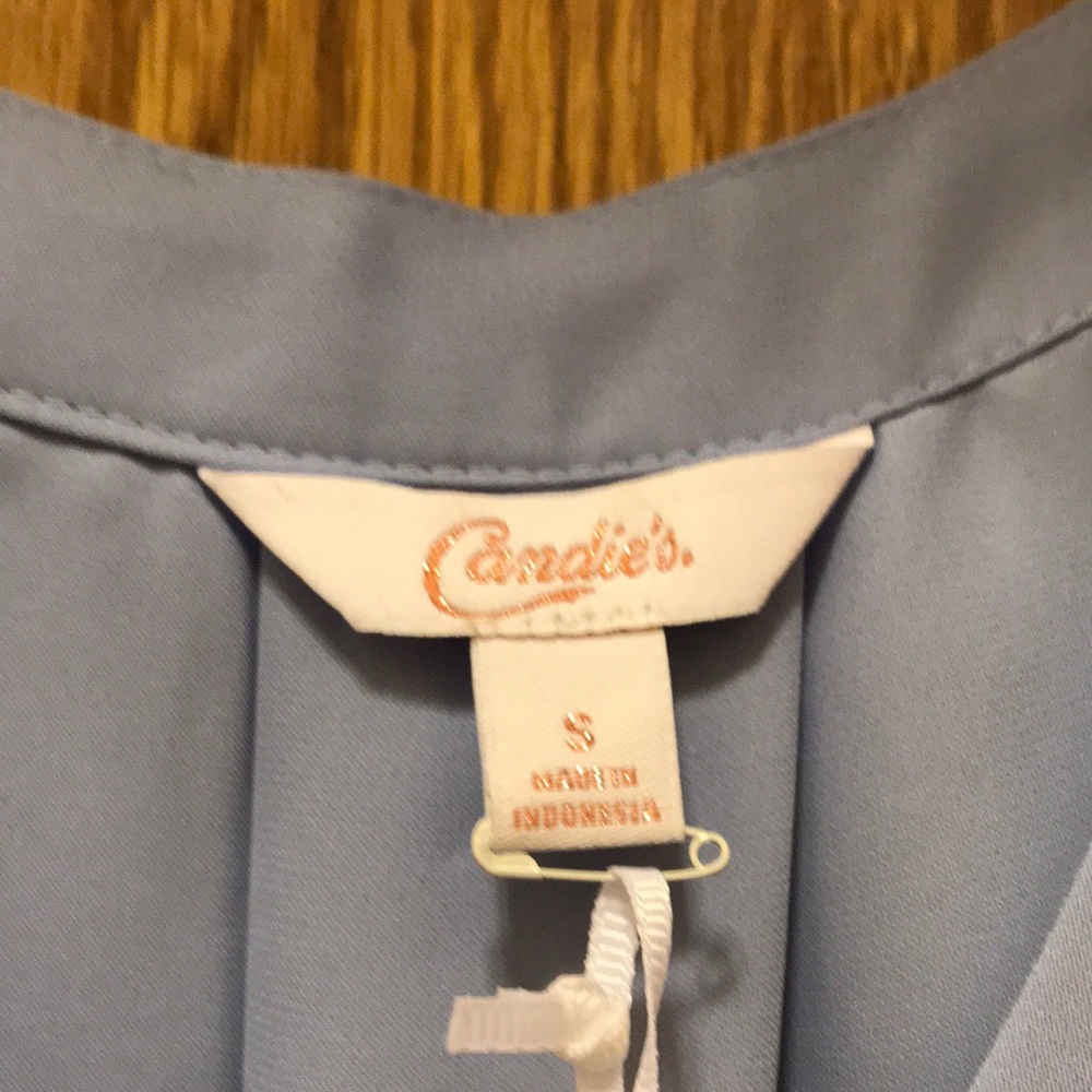 Candies chiffon layered look top NWT - Picture 7 of 7